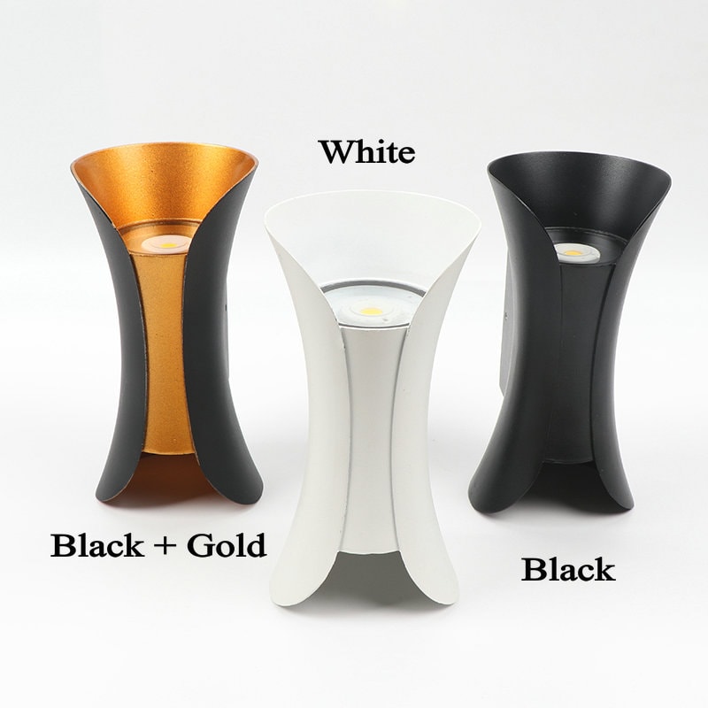 Outdoor Waterproof LED Wall Lamps Aluminum Porch Courtyard Lights IP65 Up And Down Lighting Wall Li 3