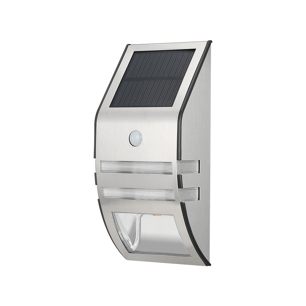 Outdoor LED Wall Lamp with PIR Motion Sensor, Waterproof IP65 Solar Power Lighting for Garden, Fence, and Patio