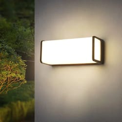 ip65 waterproof modern led outdoor wall light, balcony, garden, porch lamp