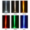 RGB LED Wall Spotlights, Outdoor Landscape Lighting, Waterproof IP66, Red Green Blue Beam