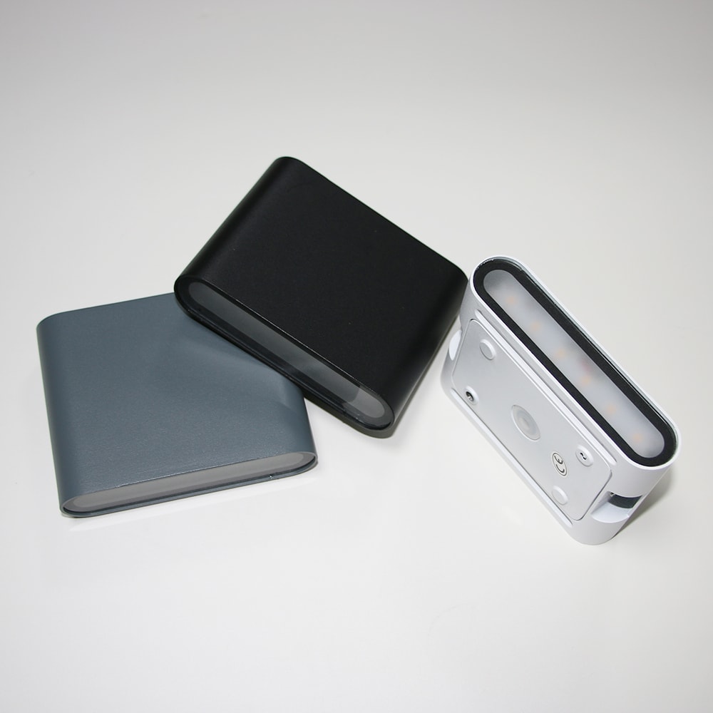 Aluminum Exterior Wall Lamp, LED Waterproof Sconce Light for Living Room, Bedroom, and Balcony Use