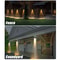 Waterproof Solar Wall Lamp Outdoor Garden Light For Mailbox Address House Number Facades 4