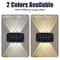 Easy Install Solar Wall Light Waterproof LED Safety Light For Outdoor Yard Garden And Street Decor 1