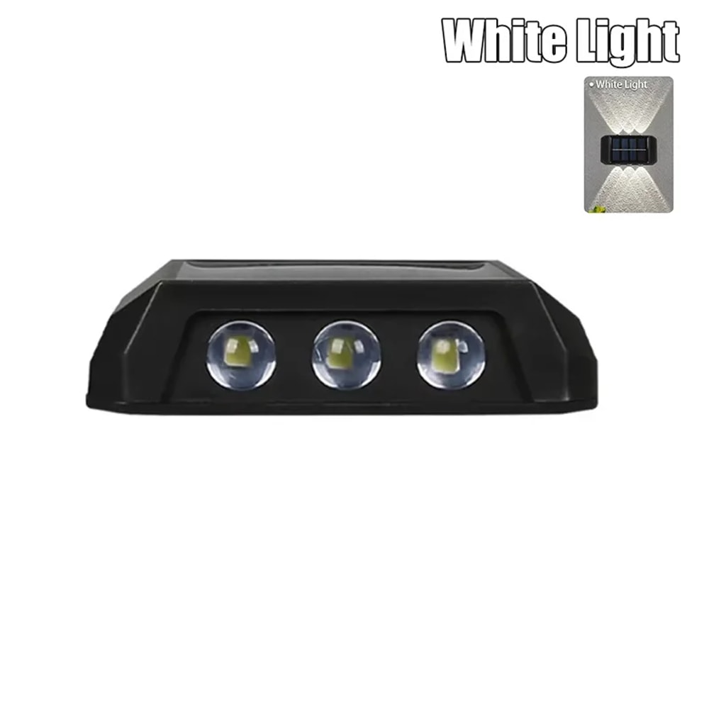 Easy Install Solar Wall Light Waterproof LED Safety Light For Outdoor Yard Garden And Street Decor 9