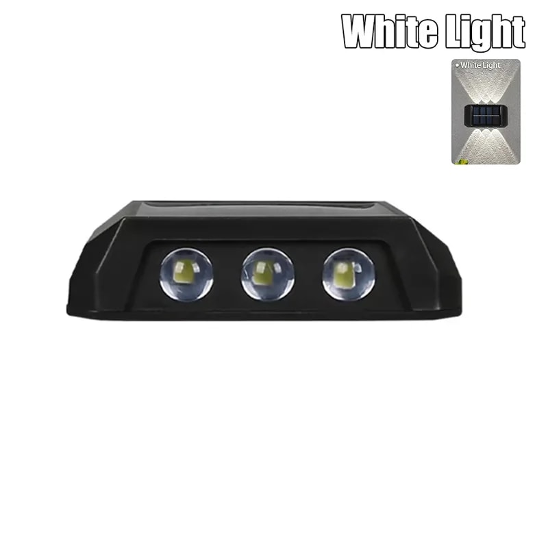 Easy Install Solar Wall Light Waterproof LED Safety Light For Outdoor Yard Garden And Street Decor 9