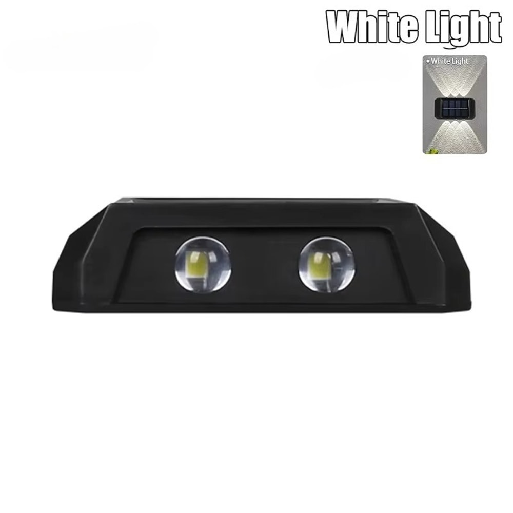 Easy Install Solar Wall Light Waterproof LED Safety Light For Outdoor Yard Garden And Street Decor 7