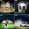 Outdoor LED Flood Light, Solar Street Light Waterproof, Solar Security Light, Light Sensor Solar Parking Lot Lights