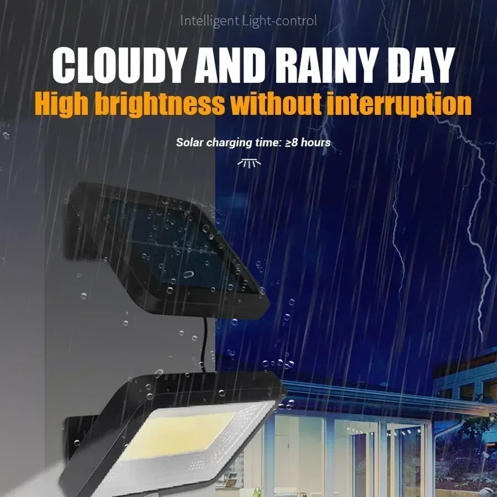 Waterproof Solar Lights Outdoor Motion Sensor Split Wall Lamp Street Light For Home Garden 3