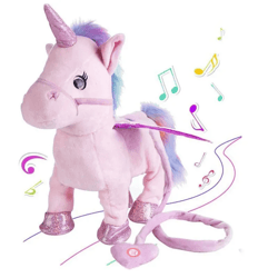 interactive walking & singing unicorn toy for active imaginative play