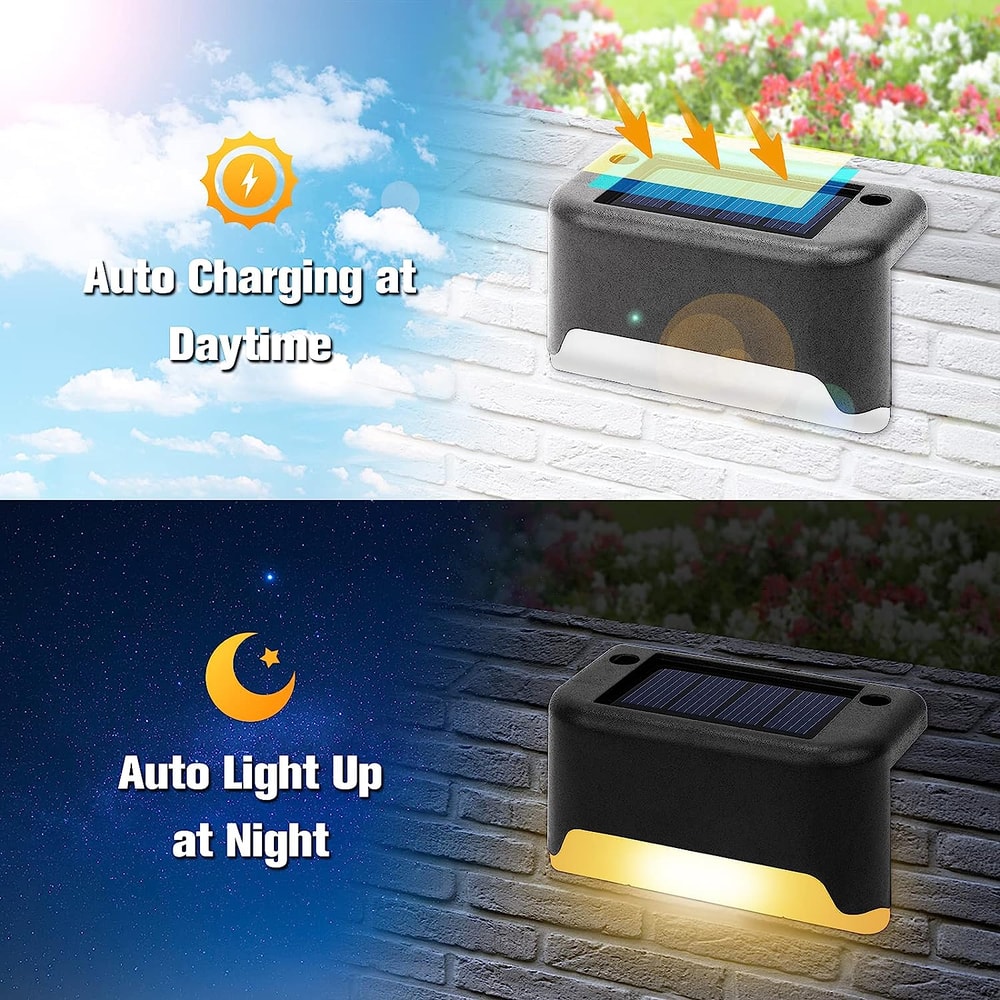 LED Outdoor Solar Deck Lamp For Steps Patios Fences Yards And Paths 2