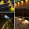LED Outdoor Solar Deck Lamp For Steps Patios Fences Yards And Paths 5