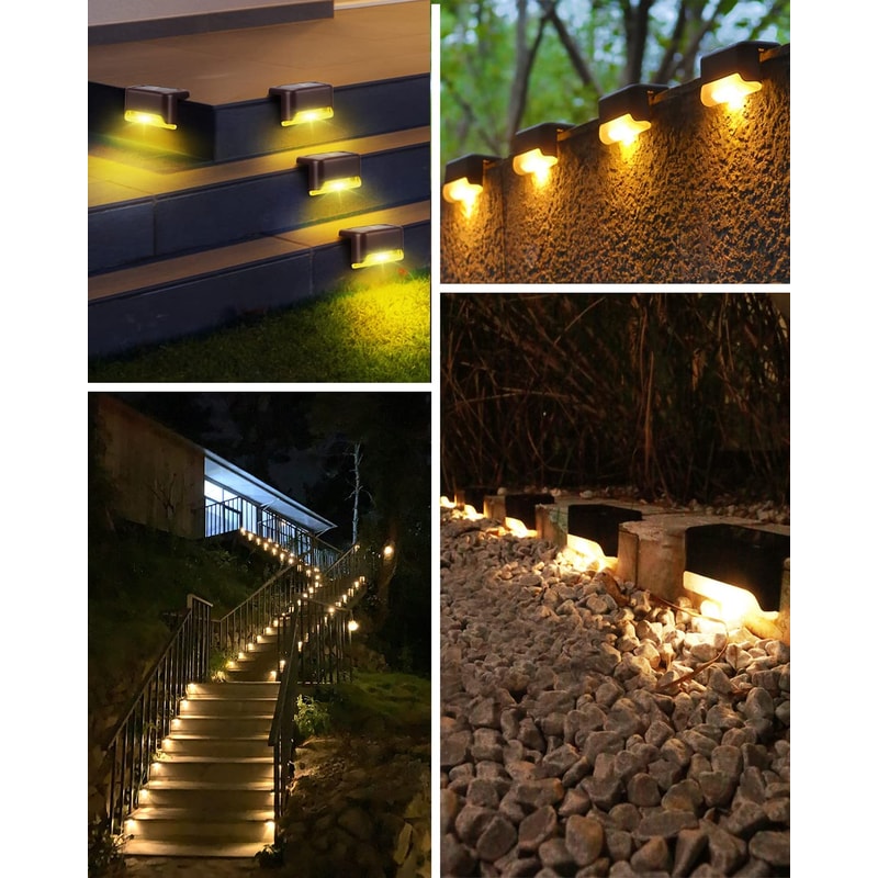 LED Outdoor Solar Deck Lamp For Steps Patios Fences Yards And Paths 5