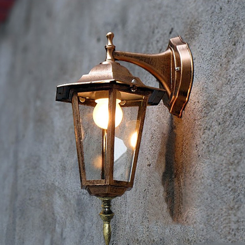 Retro Outdoor Waterproof Lighting Europe Style Wall Lamp For Courtyard Aisel Stairs Residential Bal 4