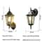 Retro Outdoor Waterproof Lighting Europe Style Wall Lamp For Courtyard Aisel Stairs Residential Bal 5