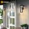 Retro Vintage Waterproof Outdoor LED Wall Light Black Sconce For Garden Porch Street 5