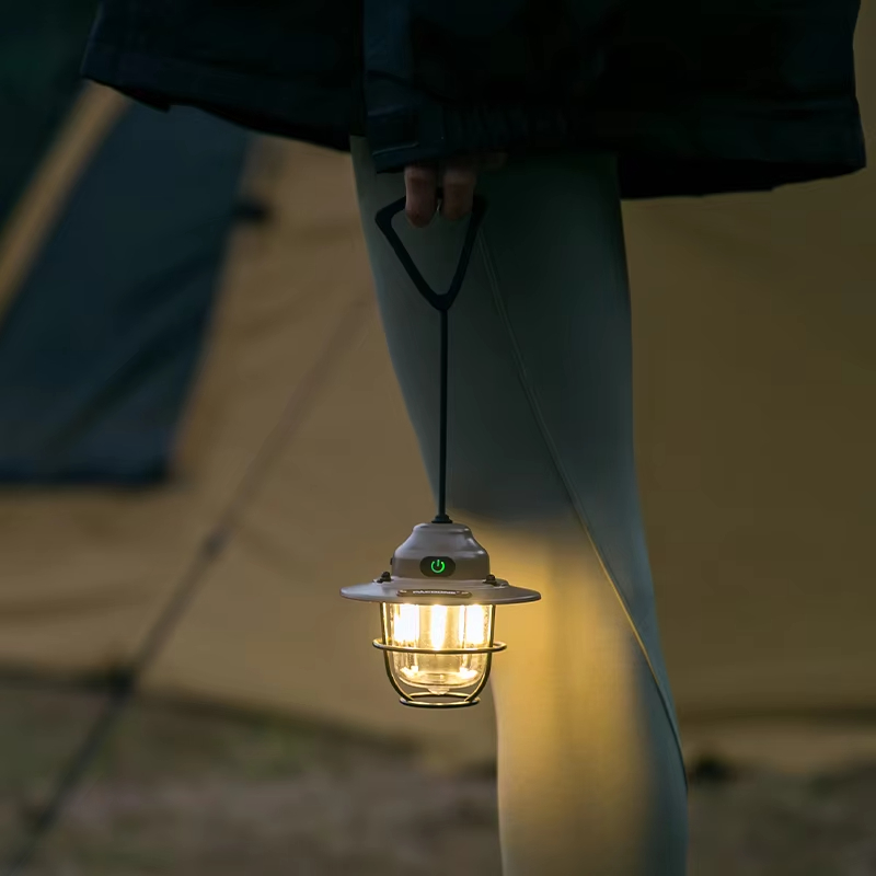 Camping Ambient Light Vintage Pendant Light With Ultra Long Life Rechargeable Battery 3