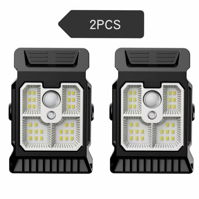 Human Body Sensing Outdoor Clip On Lawn Lamp Solar Powered Courtyard Lighting For Garden Multifunct 7