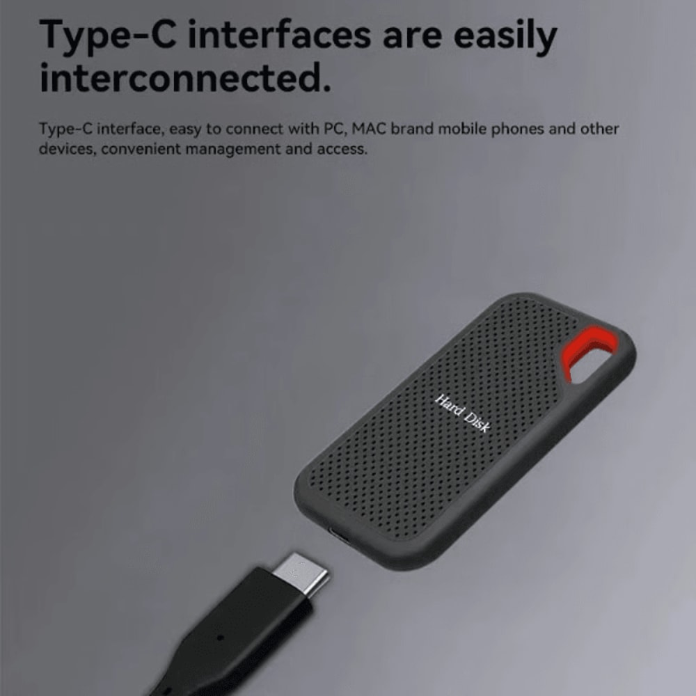 Rugged external SSD for onthego storage and data transfer