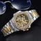 Automatic Man Watch Luxury Stainless Steel Mechanical Skeleton Waterproof Diamond Watch 3