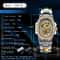 Automatic Man Watch Luxury Stainless Steel Mechanical Skeleton Waterproof Diamond Watch 4