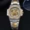 Automatic Man Watch Luxury Stainless Steel Mechanical Skeleton Waterproof Diamond Watch 6