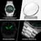Original Luminous Men's Quartz Watch, Waterproof Stainless Steel, Fashionable Design