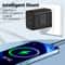 USB Type C Fast Charging Adapter For IPhone Samsung Xiaomi Huawei With 3 Ports QC30 Wall Charger 1