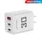 USB Type C Fast Charging Adapter For IPhone Samsung Xiaomi Huawei With 3 Ports QC30 Wall Charger 6