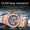Waterproof Stainless Steel Men Wristwatch Luxury Quartz Business Fashion Watch Luminous Date Timepi 1