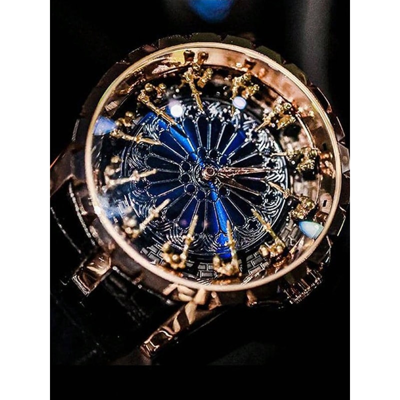 Luxury Personalized Men Watch Trendy Quartz Sports Watch Large Dial Watch For Men New Fashion Wrist 2