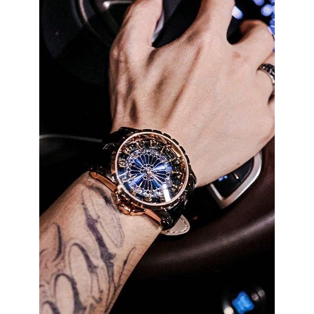 Luxury Personalized Men Watch Trendy Quartz Sports Watch Large Dial Watch For Men New Fashion Wrist 0