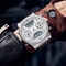 Waterproof Sports Watches Stainless Steel Bracelet Quartz Chronograph Fashion Luxury Watches For Me 2