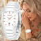 Elegant Stainless Steel Casual Quartz Watches For Women Fashion Luxury Woman Watch Calendar Ladies 0