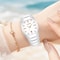 Elegant Stainless Steel Casual Quartz Watches For Women Fashion Luxury Woman Watch Calendar Ladies 4