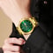Gold Luxury Brand Men Rhinestone Watches Stainless Steel Waterproof Quartz Movement Business Watch 5