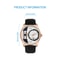 Luxury Quartz Watch For Men Mens Minimalist Business Quartz Watch Double Strap Detachable Gift 4