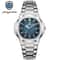 Men Watch Luxury Waterproof Square Quartz Stainless Steel Luminous Date Business Male Clock 7