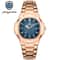 Men Watch Luxury Waterproof Square Quartz Stainless Steel Luminous Date Business Male Clock 8