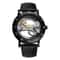 Automatic Mechanical Mens Watch, Mechanical Wristwatches Watches for Man, Watches Golden Bridge Skeleton