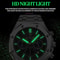 Luxury High Man Quartz Wristwatch Quality Men Watch Waterproof Luminous Stainless Steel Mens Casual 2