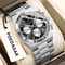 Luminous Business Watches For Men Fashion Men Wristwatch Chronograph Date Stainless Steel Quartz Ma 7