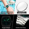 Elegant Stainless Steel Luxury Watch For Women Waterproof Quartz Clock With Date And Week Display 2