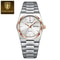 Elegant Stainless Steel Luxury Watch For Women Waterproof Quartz Clock With Date And Week Display 4