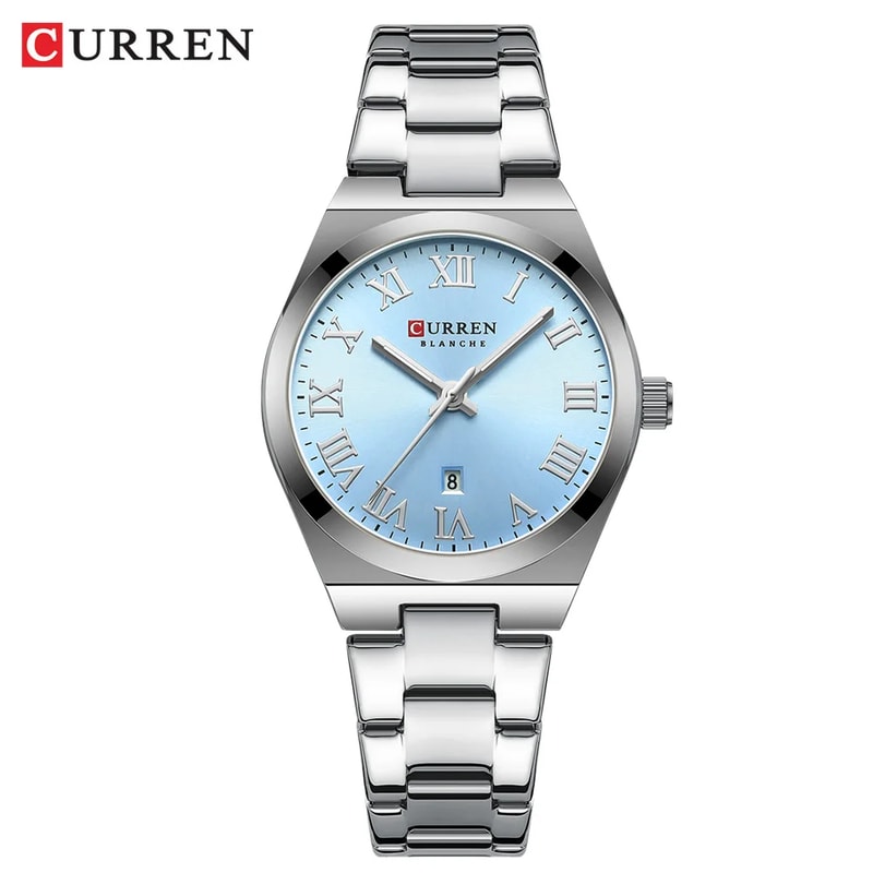 Ladies Watches Waterproof Fashion Dress Watch Stainless Steel Bracelet Analog Watch For Women 9