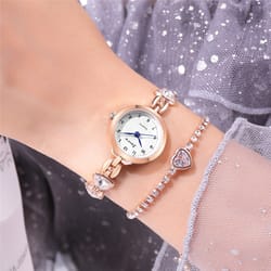 elegant fashion rhinestone small dial quartz bracelet women watch, stylish women wrist watch, luxury rhinestone watch