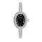 Elegant Womens Quartz Wrist Watch With Roman Numerals Waterproof Rhinestone Inlaid Oval Design 7