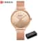 Luxury Womens Watch Stainless Steel Mesh Strap Matte Dial Japanese Quartz Movement 3