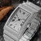 Hip Hop Diamond Golden Rectangular Date Quartz Watch Famous Original Brand Designer Watches For Men 0