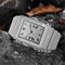Hip Hop Diamond Golden Rectangular Date Quartz Watch Famous Original Brand Designer Watches For Men 3