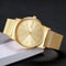 Ladies Quartz Watch Luxury Mesh Band Fashion Women Watches Girls Clock 2